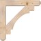 Ekena Millwork Merced Craftsman Smooth Bracket w/ Offset Brace, Douglas Fir, 7 1/2"W x 40"D x 40"H BKT0806X40X40MRC04SDF - alternate 4